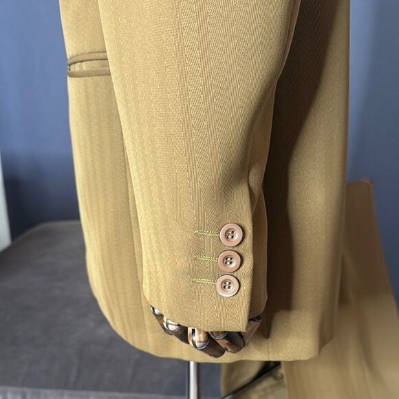 Men's Vicci Uomo 2-Piece Formal Suit Notched Lapel Jacket 42R Pants 33R - Picture 16 of 16